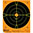 Träffa rätt med CALDWELL Orange Peel 8" Bullseye Target! 🎯 Se träffar omedelbart med tvåfärgad avflagningsteknologi. Självhäftande och högkontrastig. Lär mer nu!
